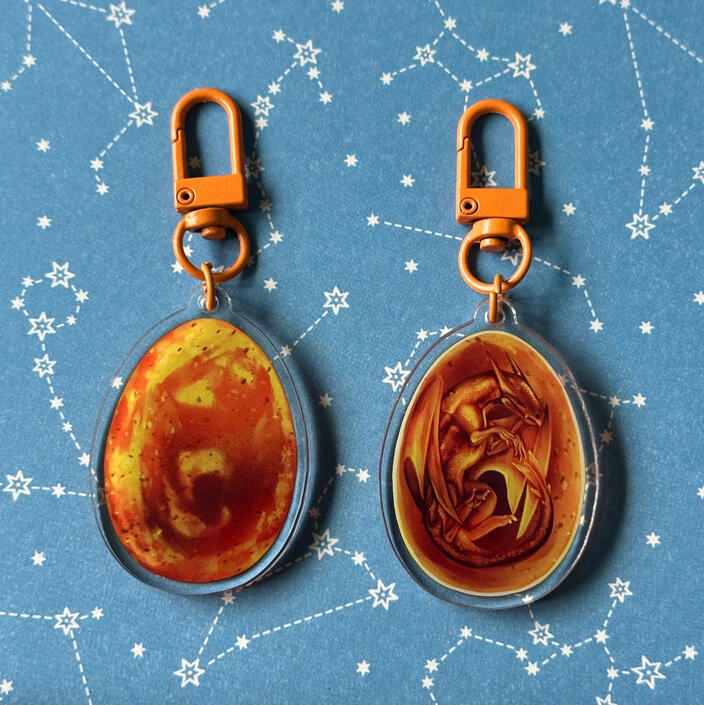 Amber Dragon Egg